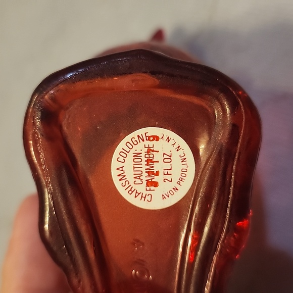 Vintage Avon Red Cardinal Bottle - Empty - Picture 4 of 6